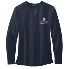 Load image into Gallery viewer, Brooks Brothers® Women’s Open-Neck Satin Blouse