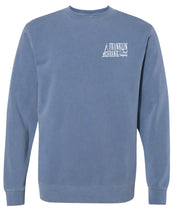 Load image into Gallery viewer, Embroidered Pigment Dyed Crewneck Sweatshirt
