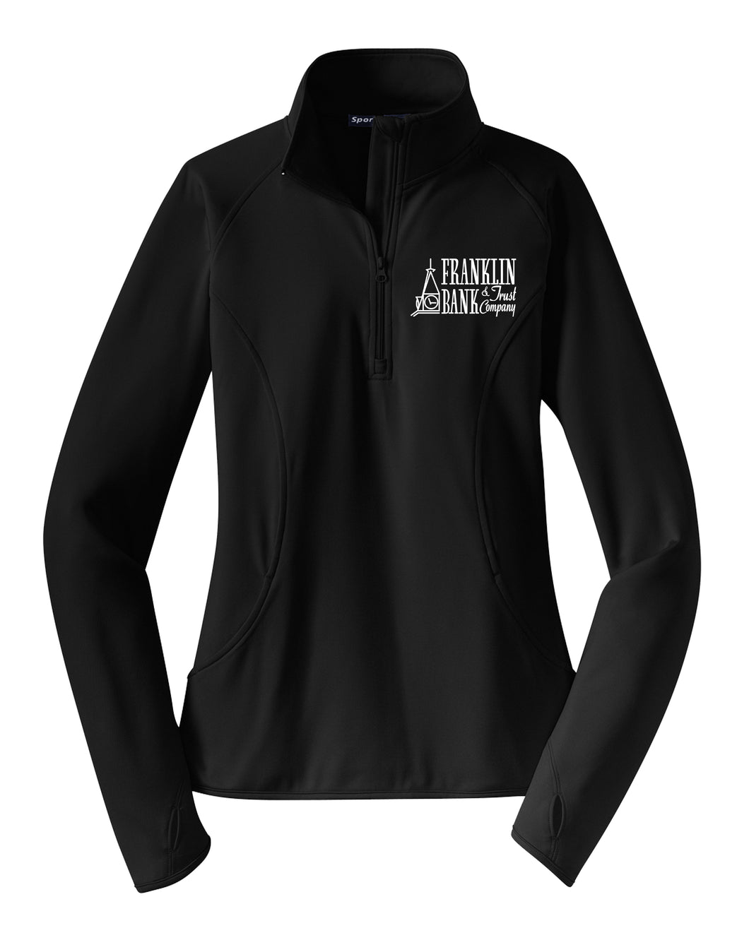 Ladies Sport-Wick Stretch 1/2-Zip Pullover